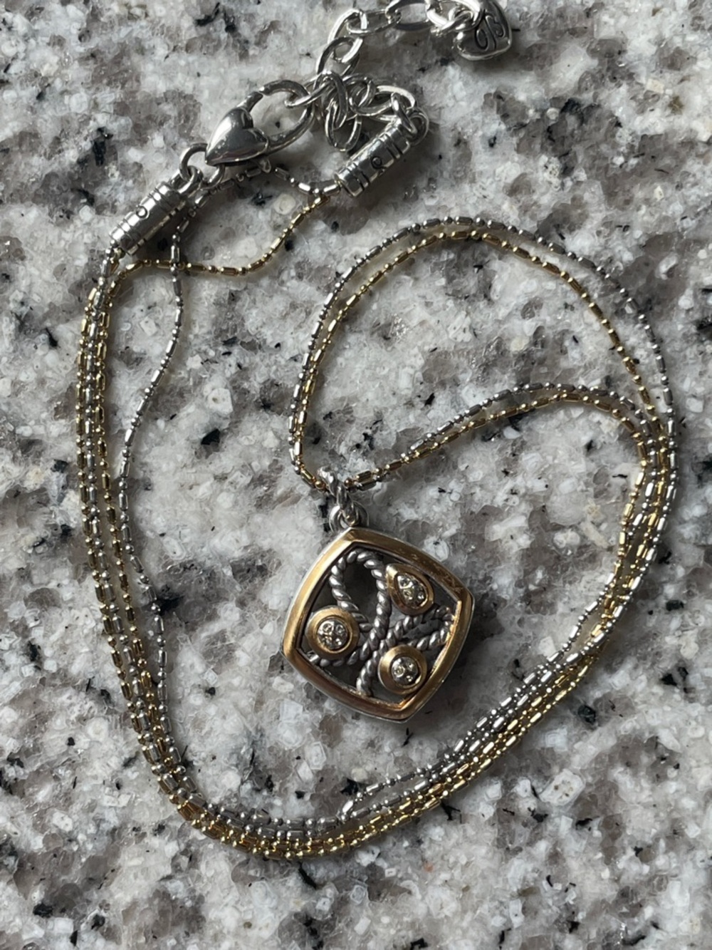 Brighton Yalta necklace with Swarovski crystals - Picture 2 of 6